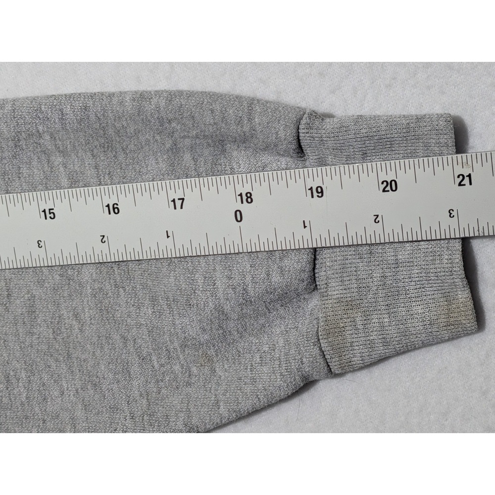 Hanes Aspen Embroidered Crewneck Sweatshirt Mens L Gray Ski Resort 90s - Picture 9 of 13